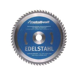 DISCO D.230 X 1,8 X 25.4 MM 60T PARA ACERO INOX.