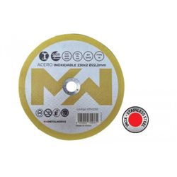DISCO DE CORTE ACERO INOX - TYPE41 230X2MM D.22,2