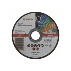DISCO DE CORTE MULTICONSTRUCTION:125X1MM