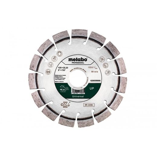 DISCO DE DIAMANTE UP 125MM 22,23MM 9MM