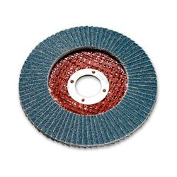 DISCO DE LAMINAS DE VIDRIO 0 G./0 G. T27 STANDARD 125 MM GRANO 80 SERIE 2824 SIAFLAP