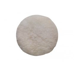 DISCO DE PULIR EN PIEL DE CORDERO, ENG. VELCRO 130MM