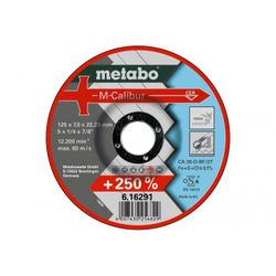DISCO DE TRONZAR CA 46-U M-CALIBUR D.125X7,0 PLANO 80 M/S