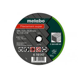 DISCO DE TRONZAR FLEXIAMANT SUPER C30-S, PIEDRA D.115X2,5 EMBUTIDO 80 M/S
