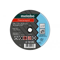DISCO DE TRONZAR FLEXIARAPID A30-R,-BF, INOX D.180X2,0 PLANO 80 M/S
