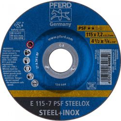 DISCO DESBASTE E 230-7 PSF STEELOX