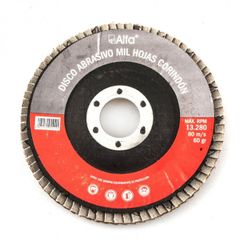 DISCO LAMINAS CORINDON 115 MM. GRANO 60