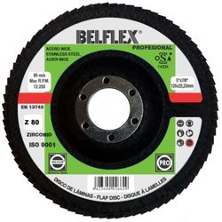 DISCO LAMINAS D. 125 ZN-80 SOPORTE FIBRA