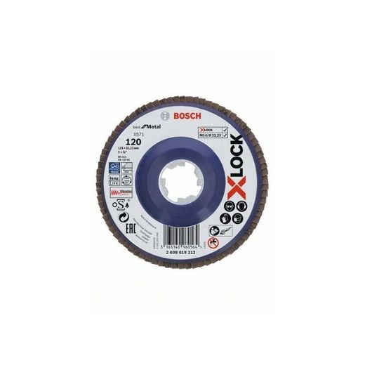 DISCO LAMINAS X-LOCK BEST METAL 125- GR120