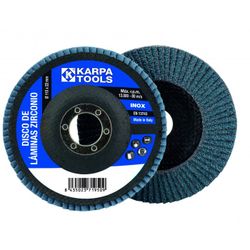 DISCO LAMINAS ZIRCONIO 115 MM GRANO 60