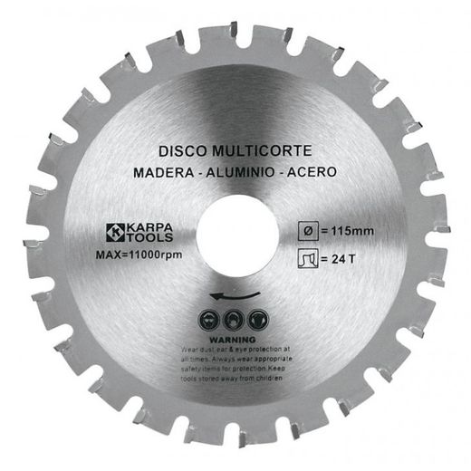 DISCO MULTI-CORTE 125 MM X 22.23 MM