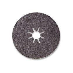 DISCO ORIFICIO EN ESTRELLA B ARQUEADO DE FIBRA 180 MM GRANO 120 SERIE 4700 SIARAL 8