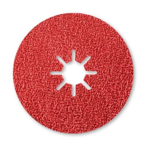 DISCO ORIFICIO EN ESTRELLA B DE FIBRA 115 MM GRANO 120 SERIE 4570 SIABITE X