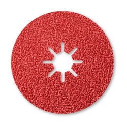 DISCO ORIFICIO EN ESTRELLA B DE FIBRA 125 MM GRANO 120 SERIE 4570 SIABITE X