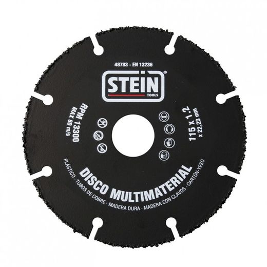 DISCO STEIN MULTIMATERIAL 115 MM.