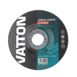 DISCO VATTON CORTAR HIERRO 115 MM.