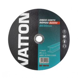 DISCO VATTON CORTE ACERO/INOX.230X1.9MM.