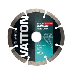 DISCO VATTON OSA DIAMANTE SEGURIDAD 230MM.