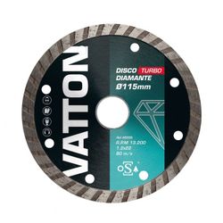 DISCO VATTON OSA DIAMANTE TURBO. 115MM.