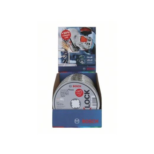DISCO X-LOCK DE CORTE STANDARD INOX 125X1MM (10U)