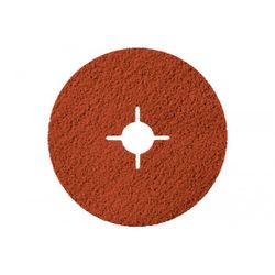 DISCOS DE LIJAR DE FIBRA, CERAMICO, CER 115 RAN.CRUZADA GRANO P24