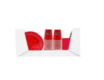 DISPLAY DESECHABLE ROJO