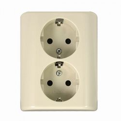 DOBLE BASE MONOBLOC EMPOTRAR MARFIL