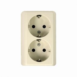 DOBLE BASE MONOBLOC SUPERFICIE MARFIL