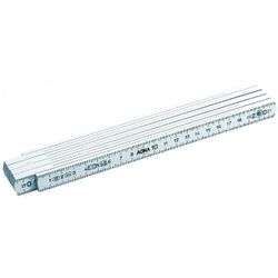 DOBLE METRO PLEGABLE DE PLASTICO  2m.X15MM
