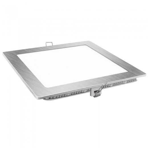 DOWNLIGHT LED CUADRADO PLATA 3W.NEUTRA