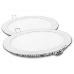 DOWNLIGHT LED REDONDO BLANCO 18W.F.2UNID
