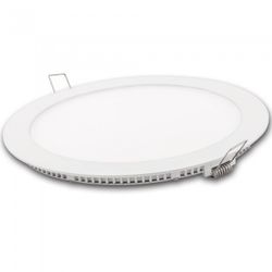DOWNLIGHT LED SUPERFICIE REDONDA PLATA 12W.CA