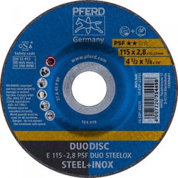 DUODISC E 115-1,9 PSF DUO STEELOX