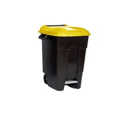 ECO TAYG 100 L. NEGRO/AMARILLO CON PEDAL