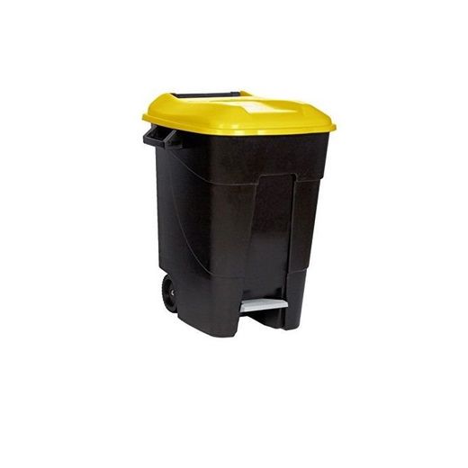 ECO TAYG 100 L. NEGRO/AMARILLO CON PEDAL