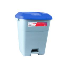 ECO TAYG 50 L. GRIS/AZUL CON PEDAL