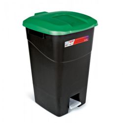 ECO TAYG 60 L. NEGRO/ VERDE CON PEDAL