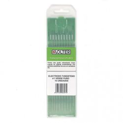 ELECTRODO TUNGSTENO D1 VERDE 10 UDS.