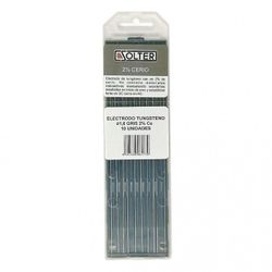 ELECTRODO TUNGSTENO D1,6 GRIS 10U.