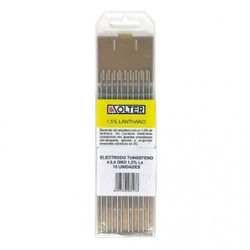 ELECTRODO TUNGSTENO D2,4 ORO 10 UDS.