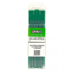 ELECTRODO TUNGSTENO D2,4 VERDE 10 UDS.