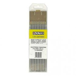 ELECTRODO TUNGSTENO D3,2 ORO 10 UDS.