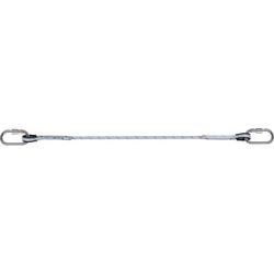 ELEMENTO AMARRE, CUERDA TRENZADA SEMIESTATICA 11 MM + 1 M MIRA E10 + 2 MOSQUETONES