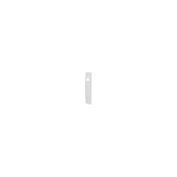EMBELLECEDOR BLANCO RECOGEDOR PERSIANA 20 MM