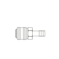 ENCHUFE ESPIGA 6MM 26KATF06MPX