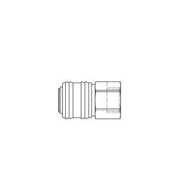 ENCHUFE HEMBRA 3/8 26KAIW17MPX