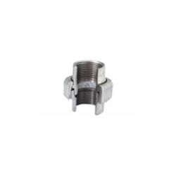 ENLACE JUNTA CONICA HEMBRA-HEMBRA 340 GALVANIZADO 1/4"
