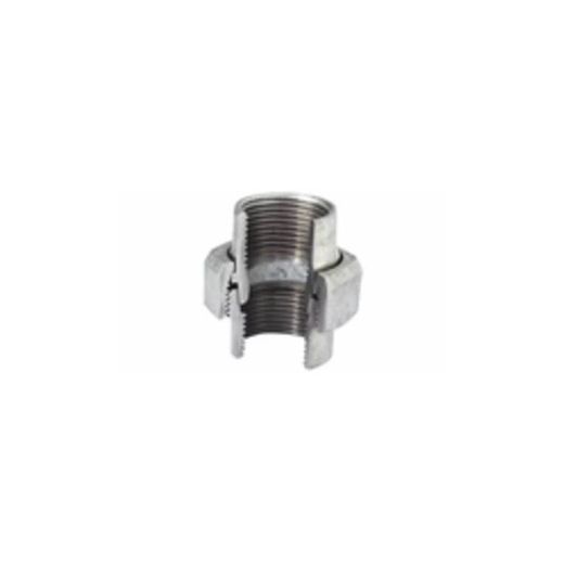 ENLACE JUNTA CONICA HEMBRA-HEMBRA 340 GALVANIZADO 1/4"