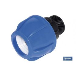 ENLACE ROSCA MACHO PP PN16 63 X 1" 1/2 VENTA UNITARIA
