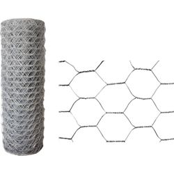 ENREJADO GALVANIZADO TRIPLE TORSION 19MM 1M (50MTS)